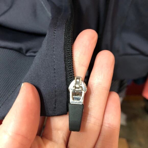 Champion Grey Full Zip Track Jacket Running Womens XS Gray Athletic Layering - Picture 5 of 9